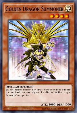 Invocador do Dragão Dourado — Super Starter: Space-Time Showdown EN016