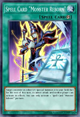 Spell Card "Monster Reborn" — 2025 Mega-Pack Tin EN006
