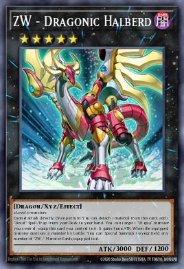 ZW - Alabarda Dragônica — Lightning Overdrive Premiere! promotional card EN040