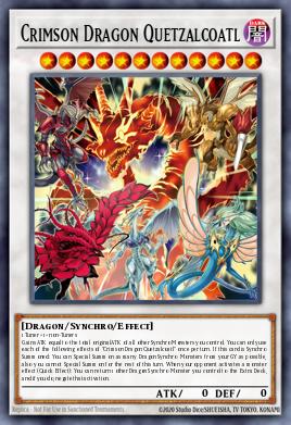 Crimson Dragon Quetzalcoatl — Magnificent Maestros EN007