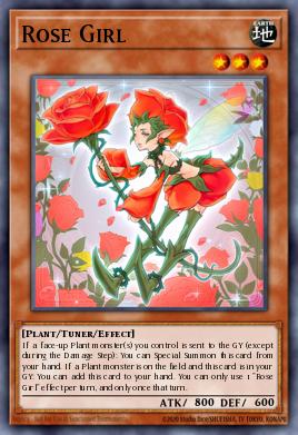 Garota da Rosa — Legendary 5D's Decks ENA11