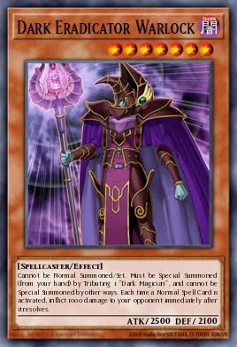 Bruxo Sombrio Erradicador — Structure Deck: Spellcaster's Judgment EN001