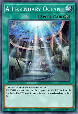 Um Oceano Lendário — Structure Deck: Fury from the Deep EN020