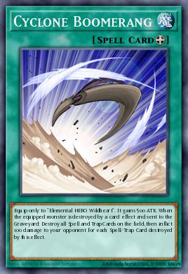 Cyclone Boomerang — Duelist Pack: Jaden Yuki 2 EN015