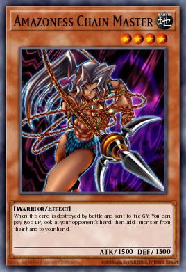 Mestra da Corrente Amazoness — Dark Legends EN098
