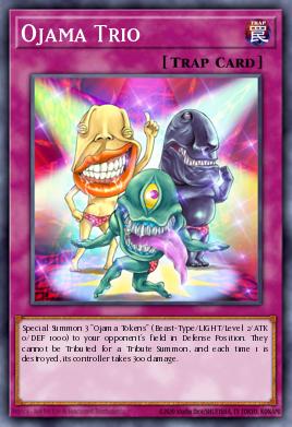 Trio Ojama — Dinosmasher's Fury Structure Deck EN034
