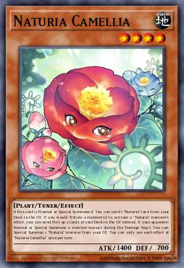 Naturia Camellia — Darkwing Blast EN021