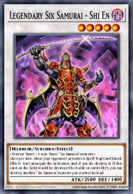Seis Samurai Lendários - Shi Em — Battles of Legend: Glorious Gallery EN007