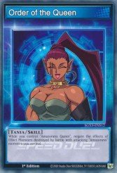 Order of the Queen — Speed Duel GX: Duelists of Shadows ENS12