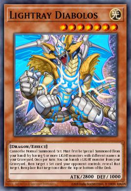 Diábolos Raio-de-Luz — Realm of Light Structure Deck EN017