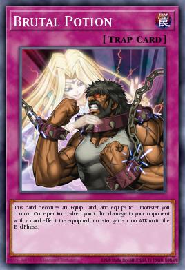 Poção Brutal — Yu-Gi-Oh! GX Tag Force Evolution promotional cards EN003