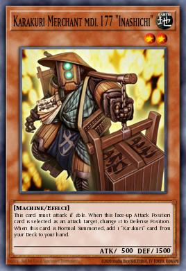 Karakuri Merchant mdl 177 "Inashichi" — Starstrike Blast Sneak Peek Participation Card EN020