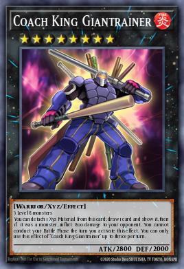 Rei Técnico Treinador de Gigante — Structure Deck: Fire Kings EN041