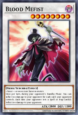 Mefisto Sanguinário — Yu-Gi-Oh! Championship Series 2023 prize card EN004
