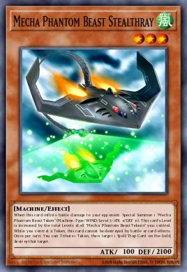 Besta Fantasma Mecha Raia Furtiva — 2014 Mega-Tin Mega Pack EN010