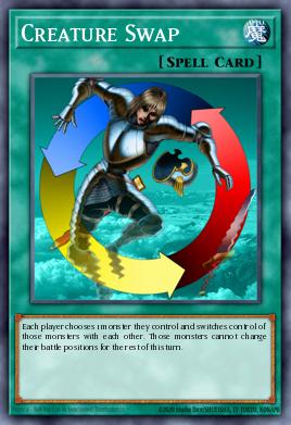 Troca de Criaturas — Structure Deck: Fury from the Deep EN021