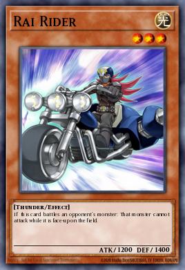 Motociclista-Rai — Photon Shockwave Sneak Peek Participation Card EN003