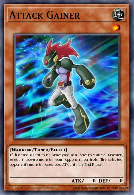 Attack Gainer — Starstrike Blast Sneak Peek Participation Card EN014