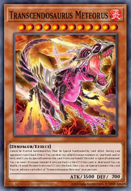 Transcendosaurus Meteorus — Wild Survivors EN002