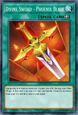 Lâmina de Phoenix - Espada Divina — Warriors' Strike Structure Deck EN027