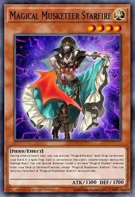 Mágica Mosqueteira Starfire — Duel Overload EN072