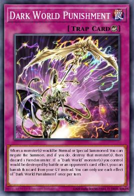 Dark World Punishment — Structure Deck: Dark World EN033