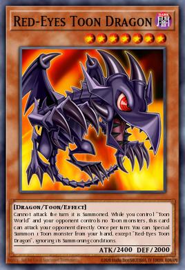 Dragão Toon de Olhos Vermelhos — Legendary Duelists: Season 1 EN066