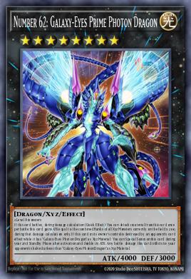 Número 62: Dragão Primordial de Fóton de Olhos das Galáxias — Battles of Legend: Glorious Gallery EN140