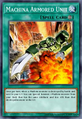 Unidade Blindada Autômata — Structure Deck: Mechanized Madness EN025