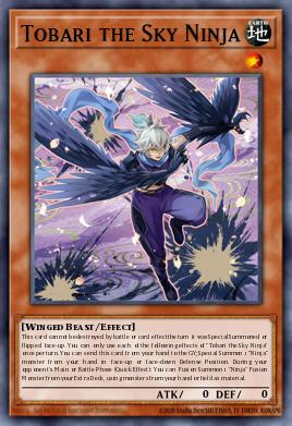 Tobari the Sky Ninja — OTS Tournament Pack 21 EN007