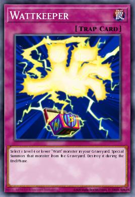 Wattkeeper — Starstrike Blast Sneak Peek Participation Card EN074