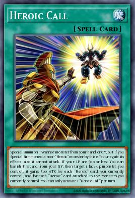 Heroic Call — Battles of Legend: Crystal Revenge EN026