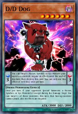 D/D Cachorro — Rise of the Duelist Premiere! promotional card EN091