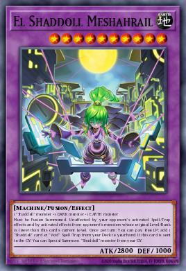 El Shaddoll Meshahrail — Battles of Legend: Glorious Gallery EN022