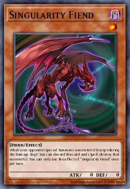 Singularity Fiend — Maze of the Master EN042