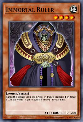 Governante Imortal — Structure Deck: Zombie Horde EN009