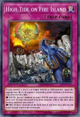 Maré Alta na Ilha de Fogo — Lord of the Tachyon Galaxy Sneak Peek Participation Card EN078