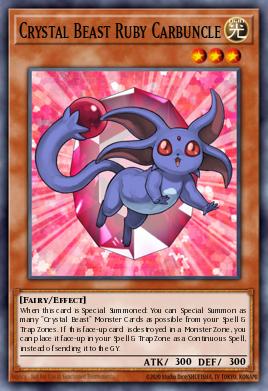 Fera Cristalina Carbúnculo Rubi — Legendary Collection 2: The Duel Academy Years Mega Pack EN155