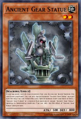 Ancient Gear Statue — Maze of the Master EN045