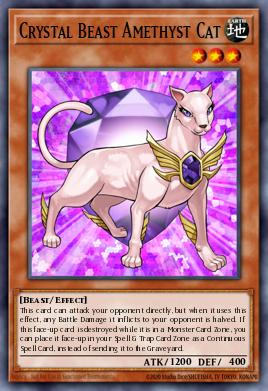 Fera Cristalina Gata Ametista — Speed Duel Tournament Pack 5 EN009