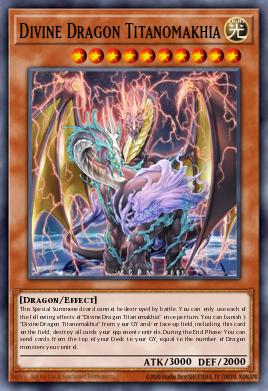 Dragão Divino Titanomakhia — Dimension Force EN027