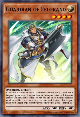 Guardião de Felgrand — Rise of the True Dragons Structure Deck EN004