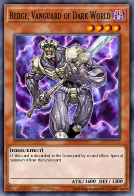 Beiige, Vanguarda do Mundo Negro — Structure Deck: Dark World EN010