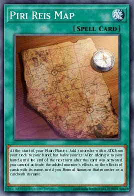 Mapa de Piri Reis — Amazing Defenders EN059