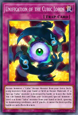 Unificação dos Senhores Cúbicos — Yu-Gi-Oh! The Dark Side of Dimensions Movie Pack: Gold Edition EN045