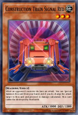 Trem de Construção Sinal Vermelho — Dragons of Legend EN038