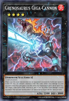 Grenosaurus Giga-Cannon — Duelist Nexus EN046