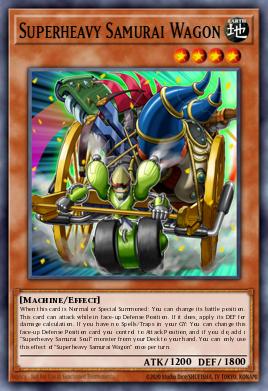 Samurai Superpesado Vagão — 2021 Tin of Ancient Battles EN089