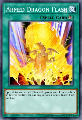 Lampejo do Dragão Armado — Blazing Vortex Premiere! promotional card ENSP1