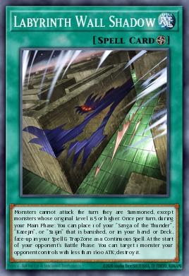 Labyrinth Wall Shadow — Maze of Memories EN007
